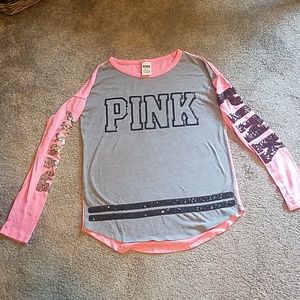 Vs pink long sleeve